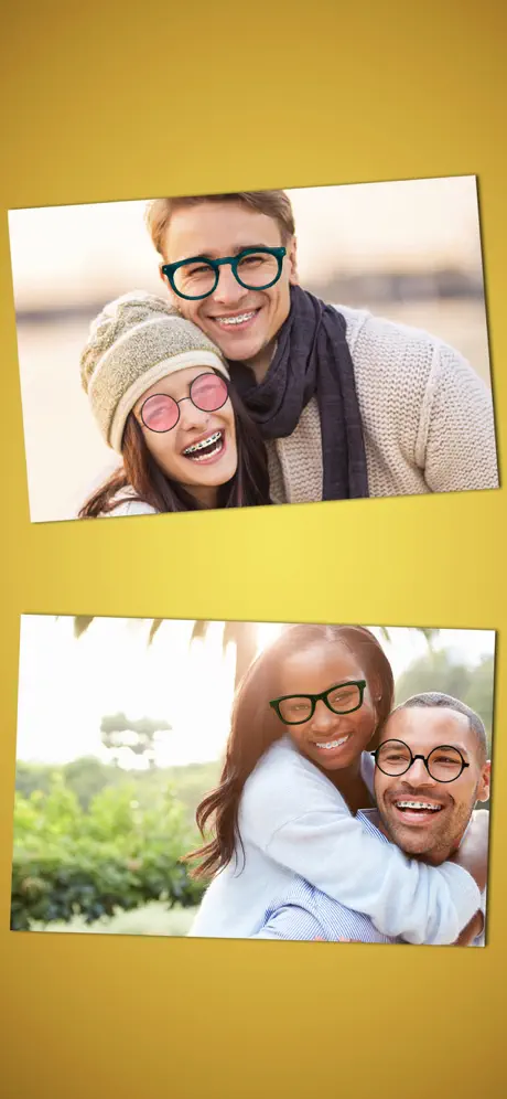 Braces & Nerd Glasses Stickers