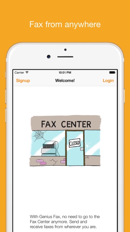Genius Fax - Fax PDF documents