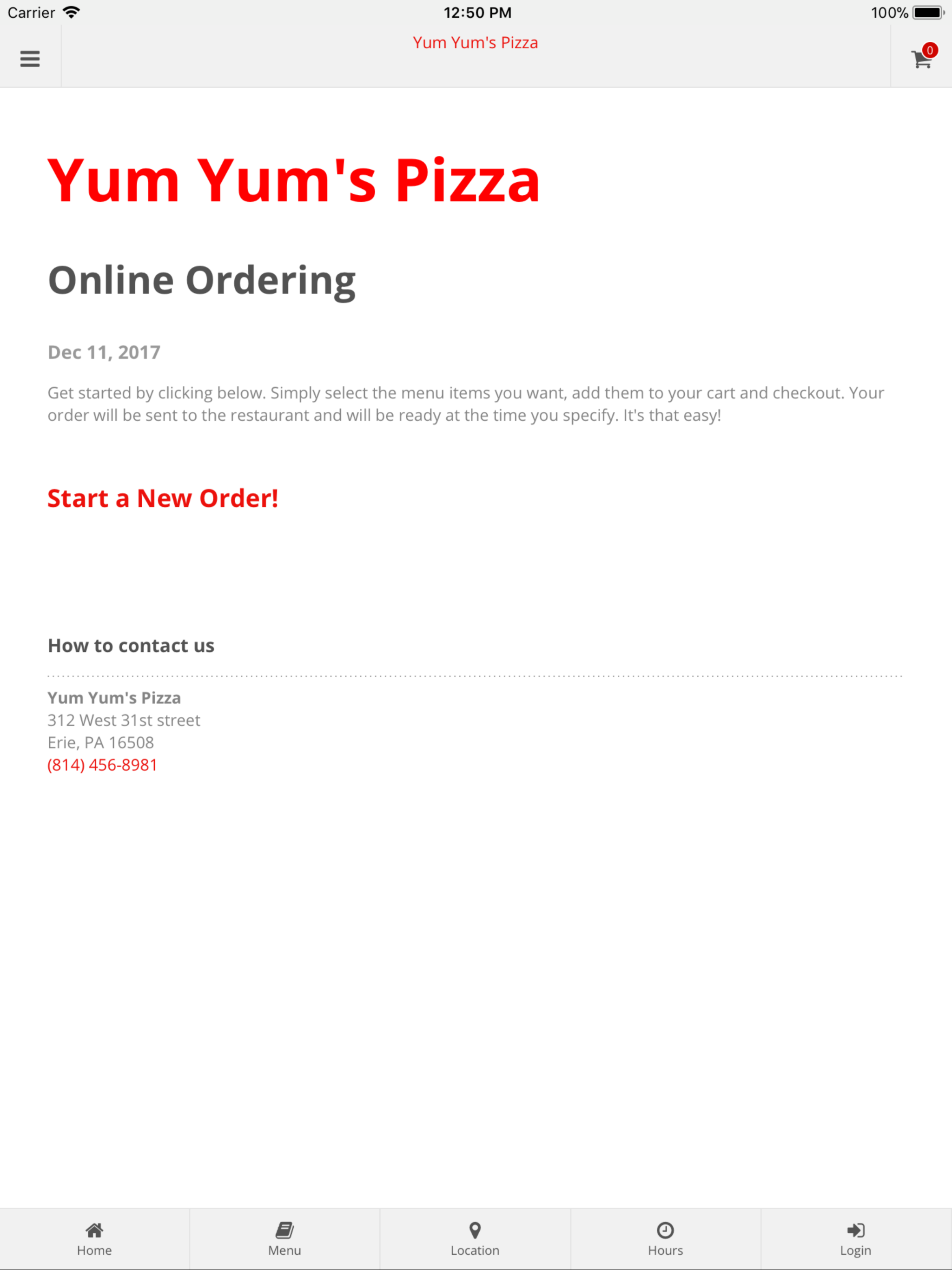 Yum Yum's Pizza