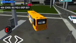 Game screenshot High School Bus Driving apk