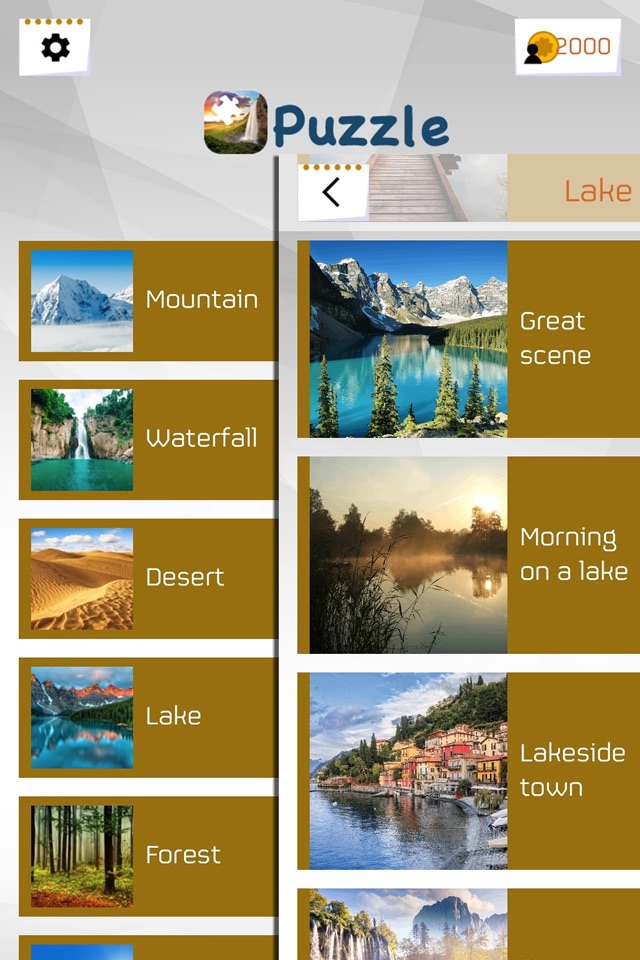 World Landscape Puzzles screenshot 3