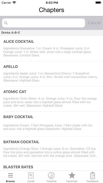 Non - Alcoholic Drink Guide