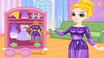 rapunzels perfect purple dress screenshot 3