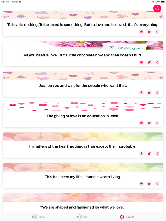 Screenshot #6 pour Venus - Love Quotes