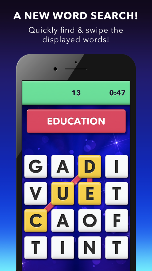 #1. WORD SPREE: Word Search VS (iOS) 由: Pebble Paw AB