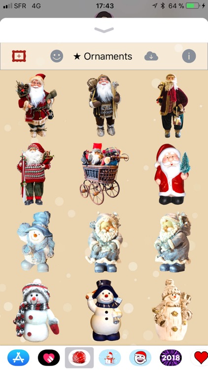 Christmas Ornaments • Stickers