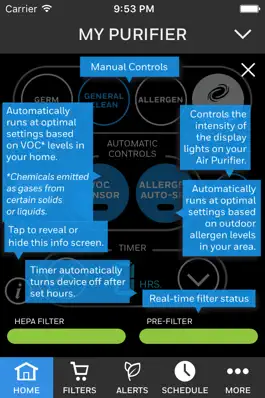 Game screenshot Honeywell Portable AirPurifier apk