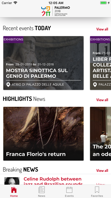 Palermo Capitale Cultura Screenshot