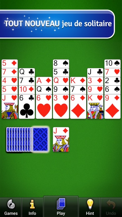 Screenshot #1 pour Crown Solitaire: jeu de cartes