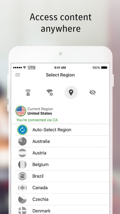 Norton WiFi Privacy VPN Proxy screenshot-0