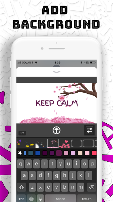 Screenshot #3 pour TA Animated Text Sticker Maker