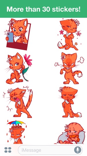 Cute Cat - Beautiful stickers(圖5)-速報App