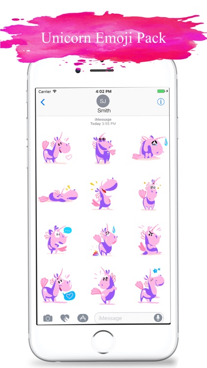 Feelings Unicorn Stickers