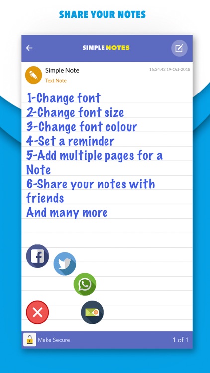 Simple Notes - Notetaking