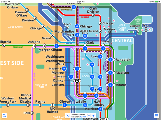 Screenshot #6 pour Chicago Metro from Zuti