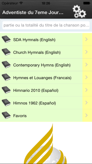 Screenshot #1 pour Adventiste du 7eme Jour Hymnes