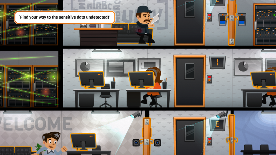 #3. Enter - IT Security Game (iOS) Podle: Blindflug