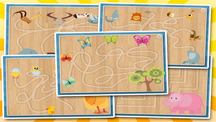 Animal maze - fun for kids