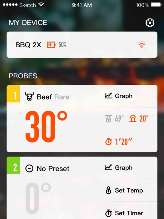 Screenshot #4 pour GrillThermo