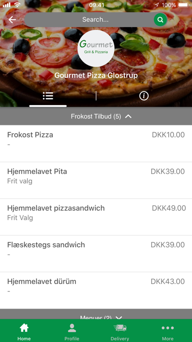 Screenshot #3 pour Gourmet Pizza Glostrup