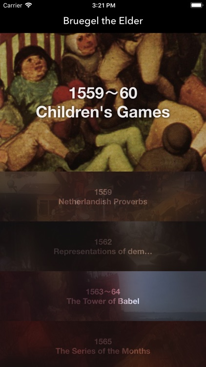 Pieter Bruegel's Art