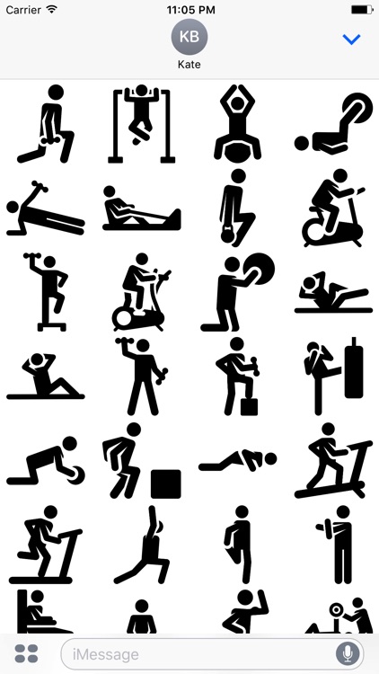 Exercise Stickers