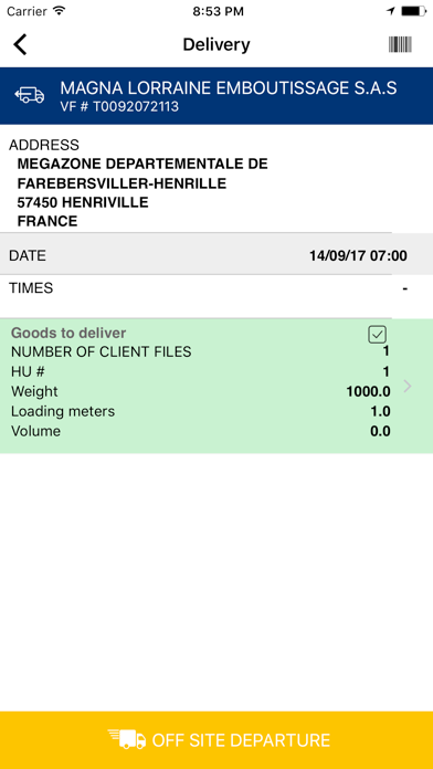 Screenshot #3 pour GEFCO Link