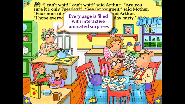 ‎Arthur's Birthday Screenshot