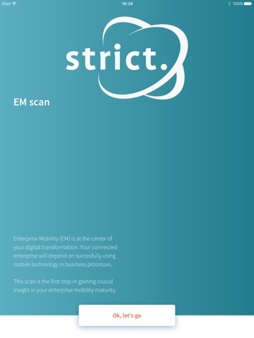 Strict EM scan screenshot 2