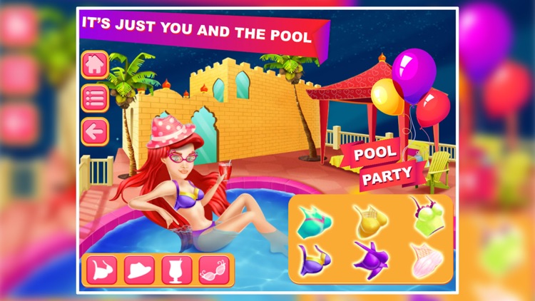 Princess Pool Party Girls Game