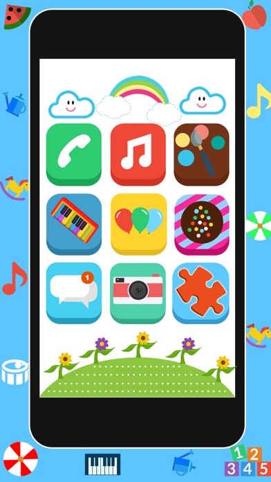 Screenshot #1 pour Baby Real Phone