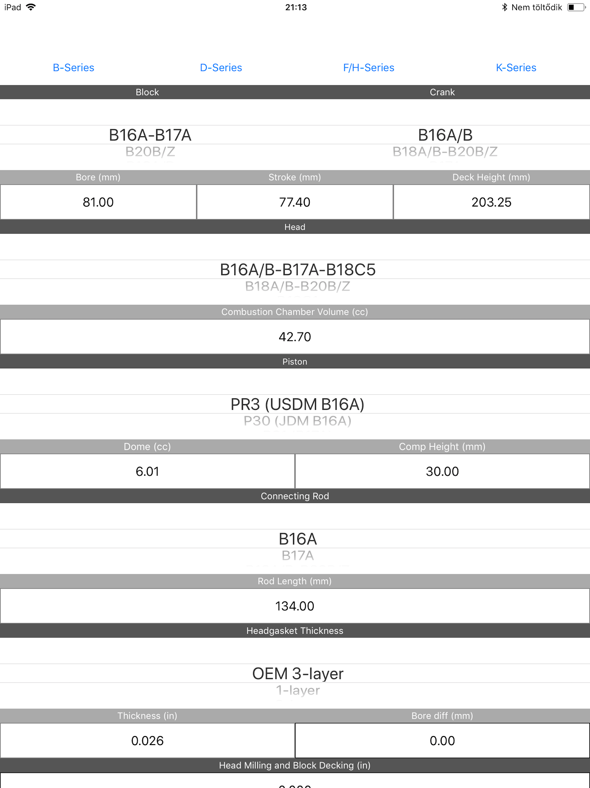Compression Calculator