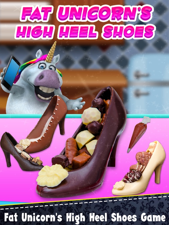Screenshot #4 pour Fat Unicorn DIY Chocolate Shoe