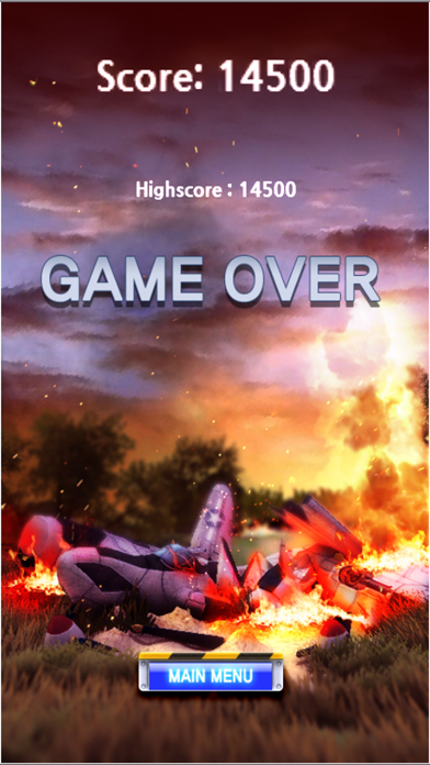 Combat Plane 1945 : Air Strike War Jet Free Game screenshot 2