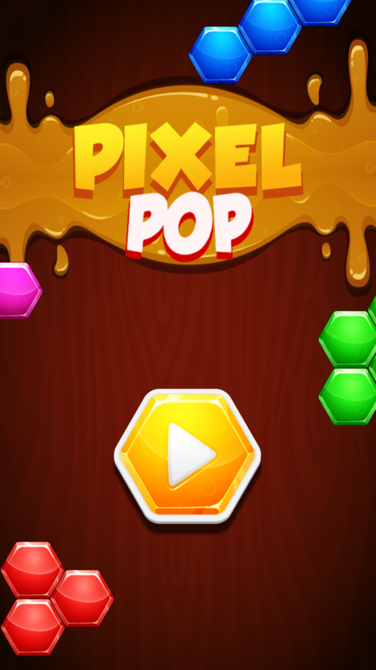 #1. Pixel Pop - Merge Block Town (iOS) 由: Aljosa Pavsic