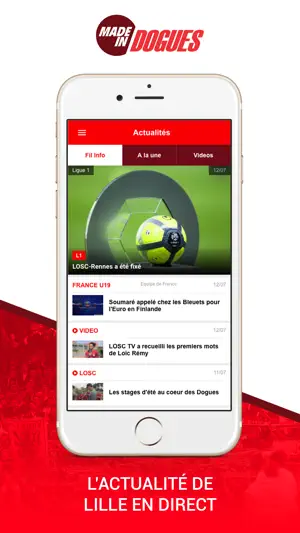 Foot Lille screenshot 1