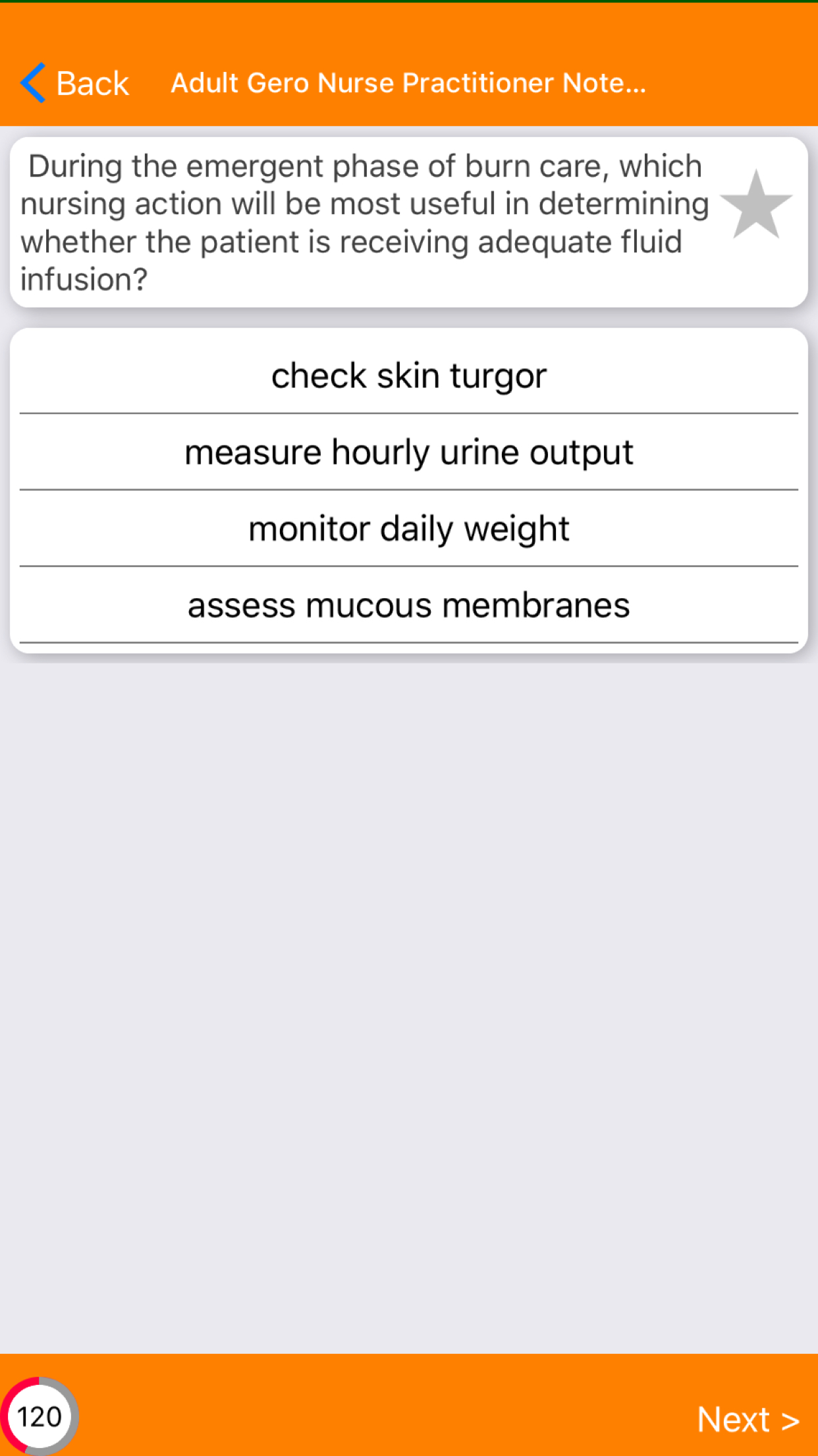 Adult Gero Nurse Practitioner screenshot 8
