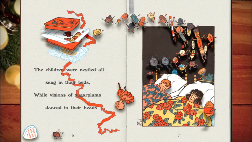 Captura de pantalla de PopOut! The Night Before Christmas en iPhone 2