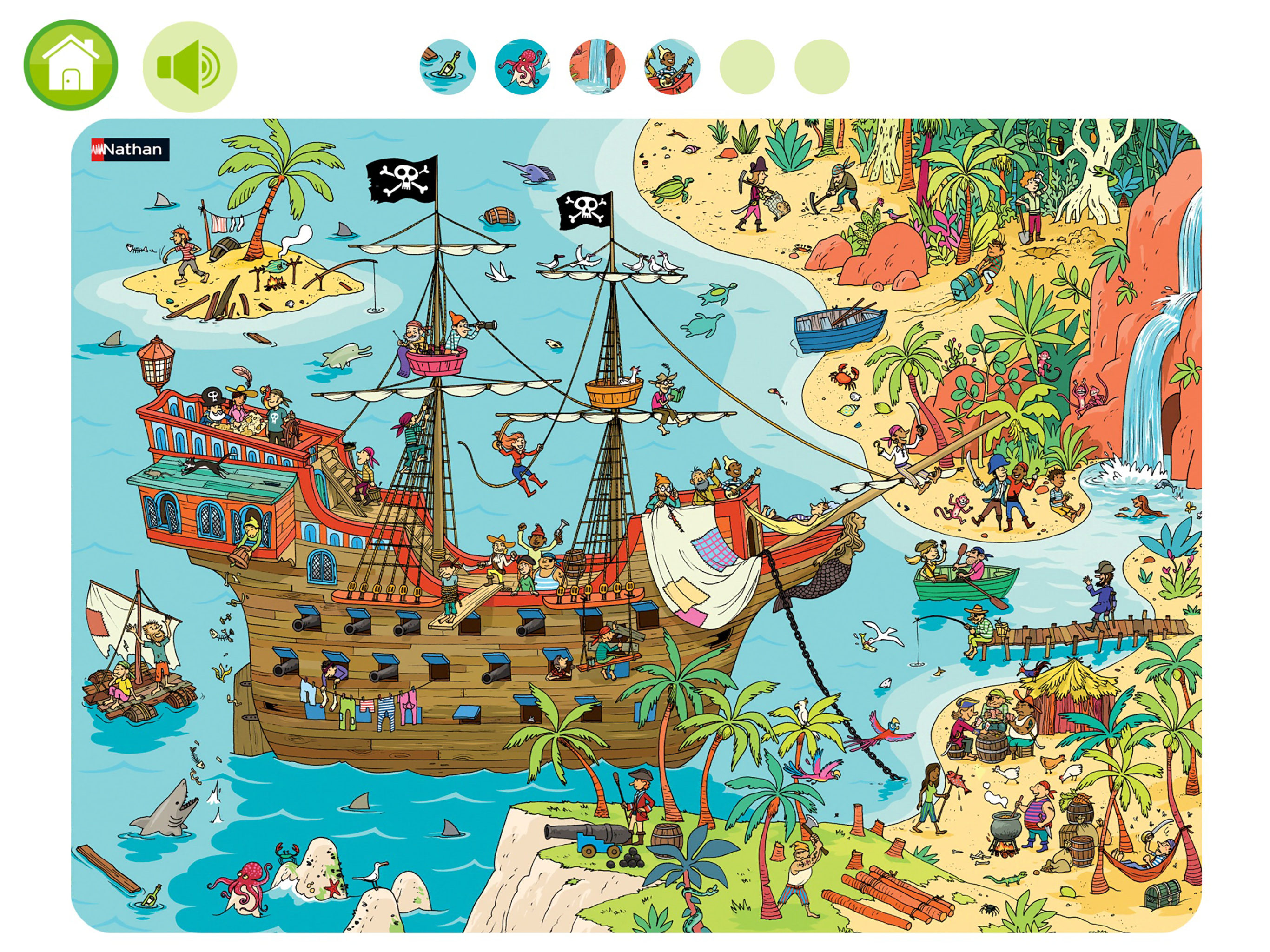 Large Puzzle  Pirates