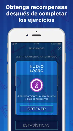 Captura de pantalla de Eye Workout en iPhone 5