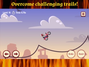 Biker Lane Adventure, game for IOS