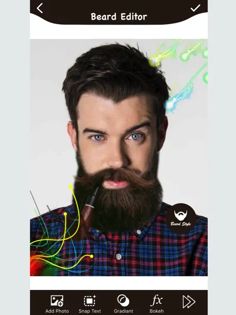 Beard Styler Cam - Beard Maker