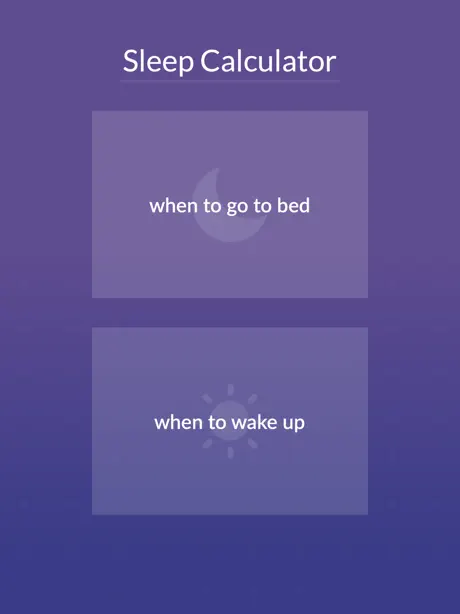 Sleep Time Calculator