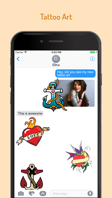 How to cancel & delete Tattoo Art Sticker from iphone & ipad 3