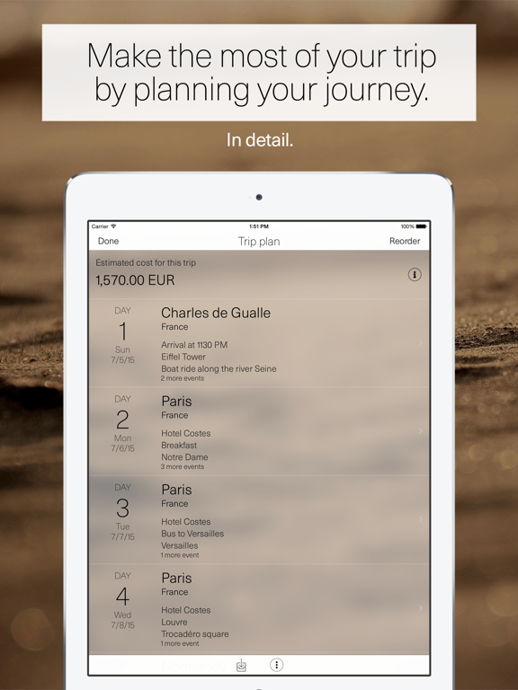 Screenshot #6 pour TripRider Lite