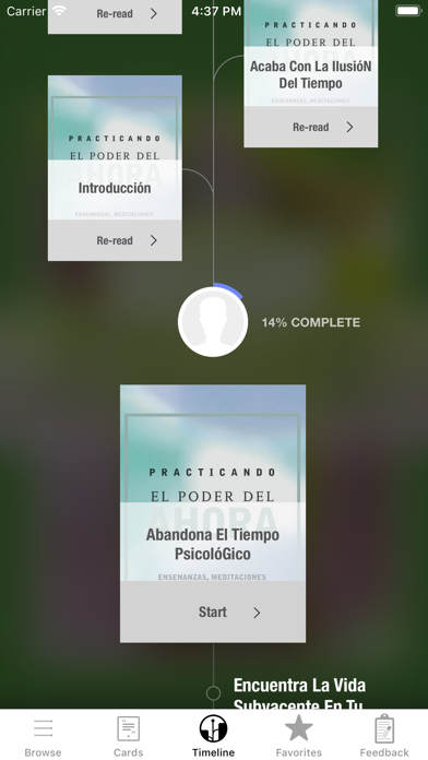 How to cancel & delete Practicando el Poder de Ahora from iphone & ipad 2