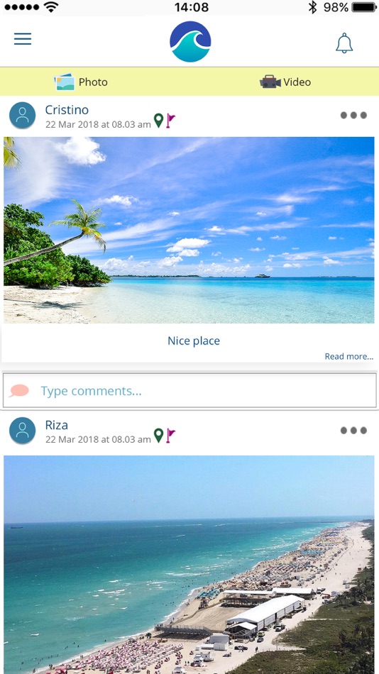 #3. Beach Reports (iOS) By: Mobile App Fund