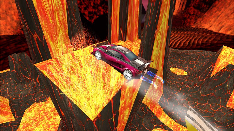 #4. Lava Car Stunt Challenge Racer (iOS) 由: Jaleel Ahmad