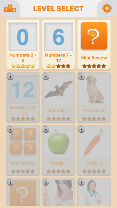Screenshot #1 pour Matching Game: Learn English
