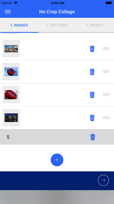 Screenshot #2 pour No Crop Collage